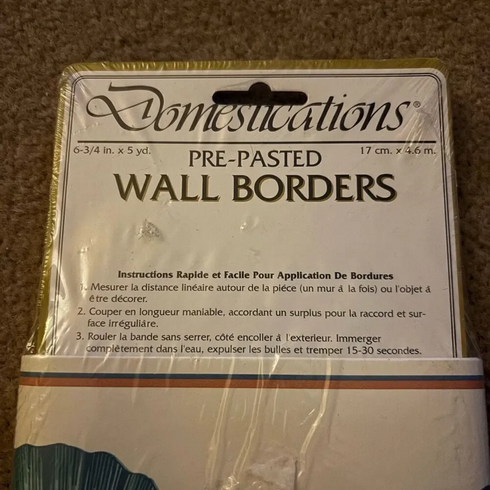 Imperial Wall Coverings Domestications Beach #BJC3990B 5 Yards *New*